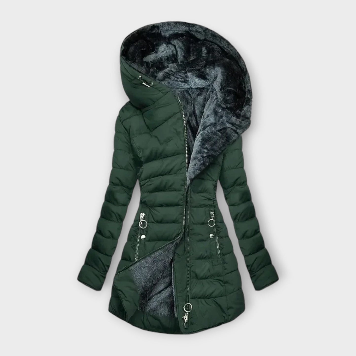 MFLLondon™ | Cosy fur-lined coat
