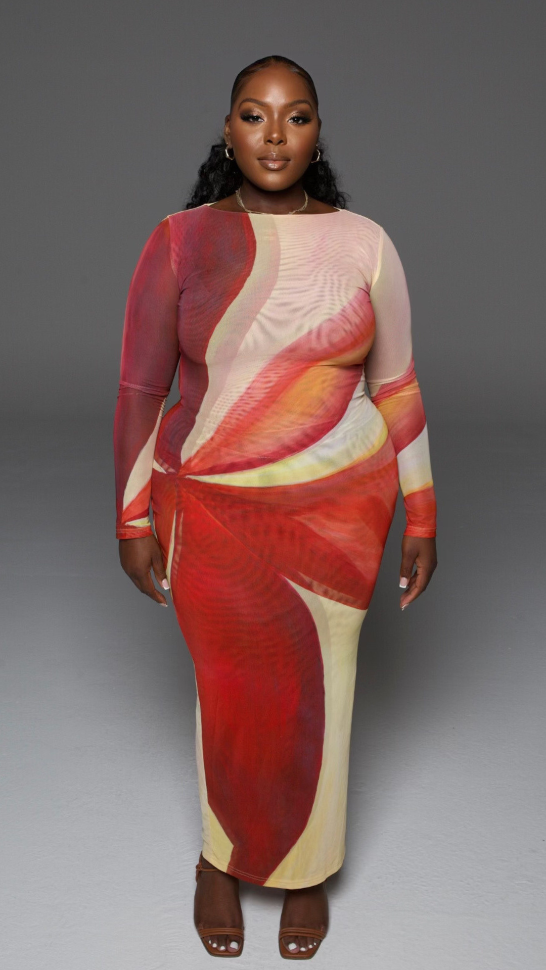 MFLLondon™ | Eternal Flame Maxi Dress