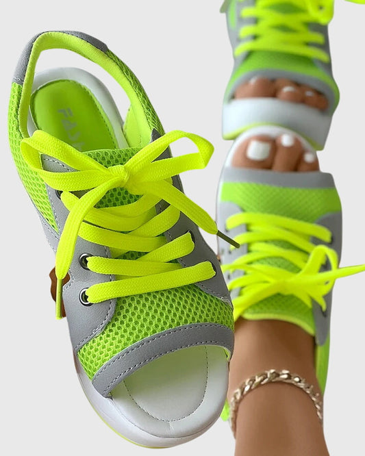 Amanda™ - Breathable Wedge Sneakers