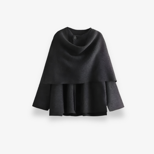LEINA SCARVED SHORT JACKET