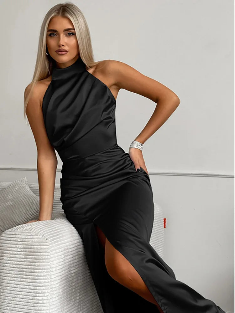 MFLLondon™ | Celeste Satin Dress