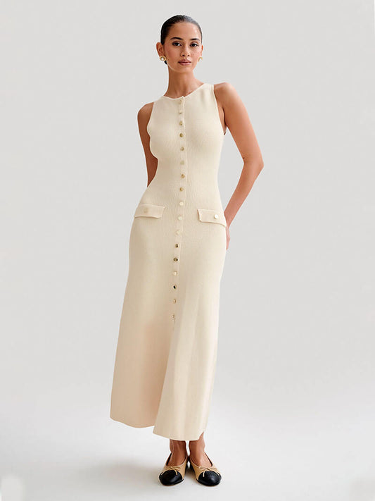 MFLLondon™ | Button Maxi Dress