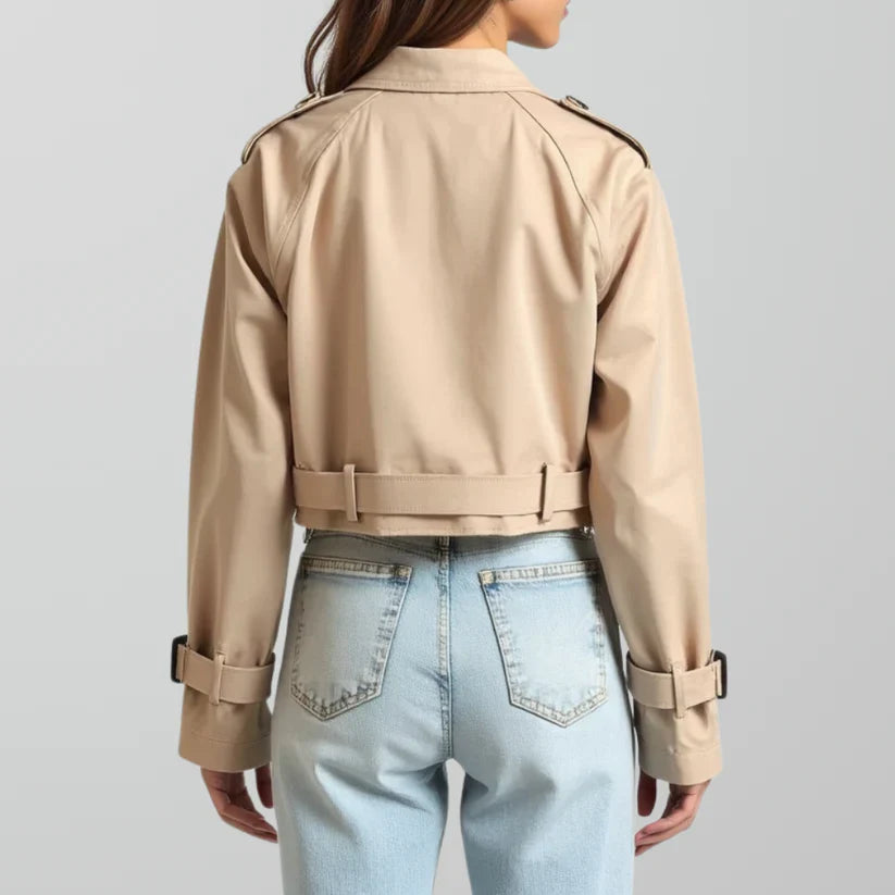 Emma™  - Crop Trenchcoat