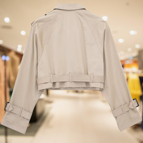 Emma™  - Crop Trenchcoat