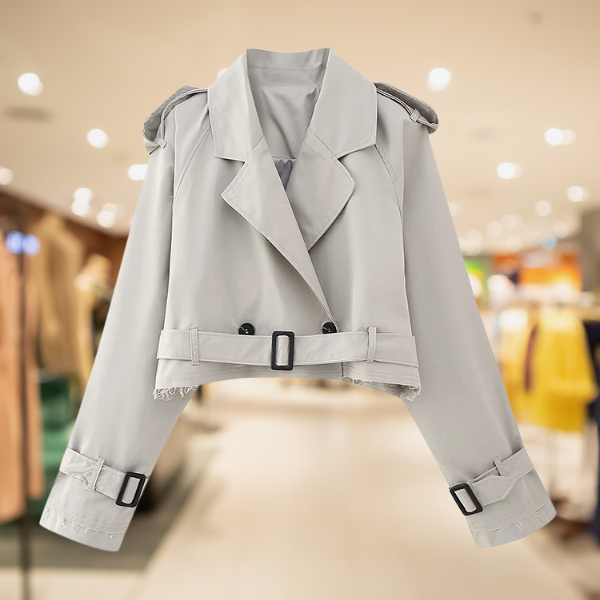 Emma™  - Crop Trenchcoat