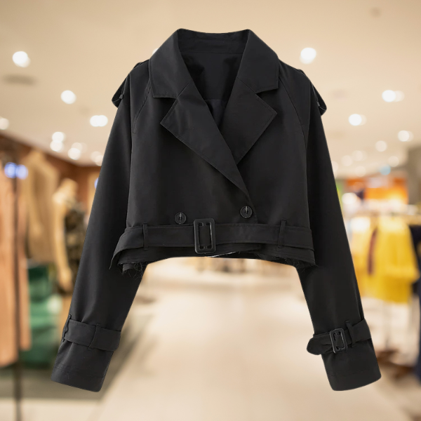 Emma™  - Crop Trenchcoat