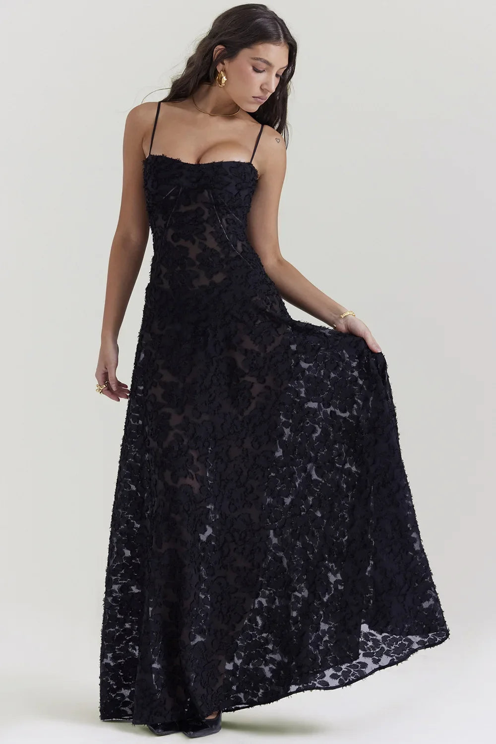 MFLLondon™ | Ethereal Blossom Gown Dress